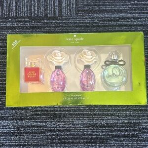 Kate spade new york EDP 4 x 0.25oz/7.5ml Mini Splash NIB